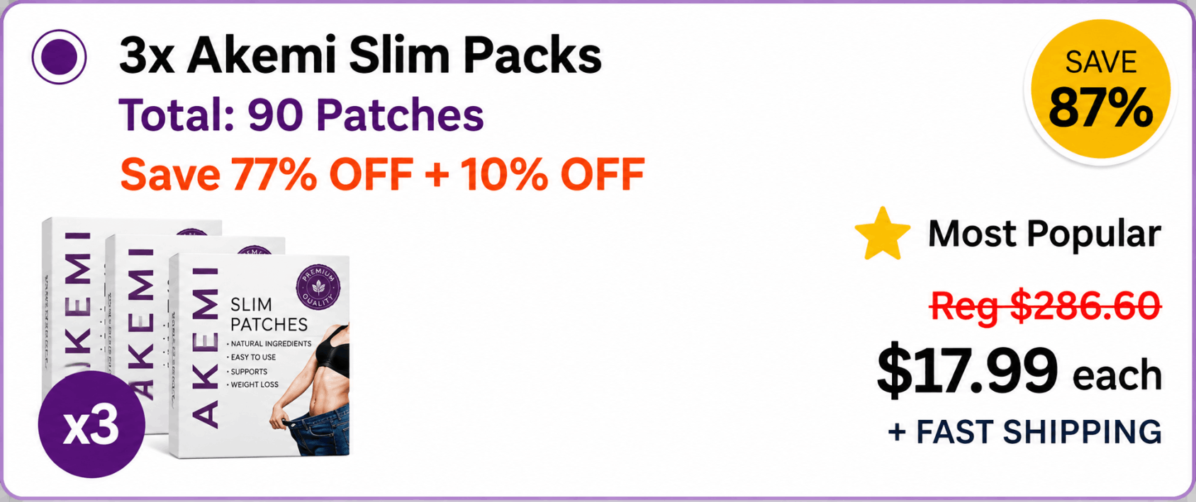akemi slim patch unit 3